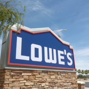 Custom Monument Sign For Lowes