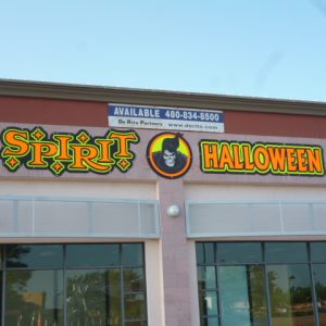 Exterior Business Sign - Spirit Halloween